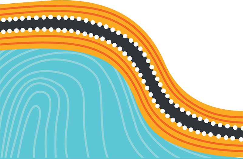Acknowledgment of country artwork